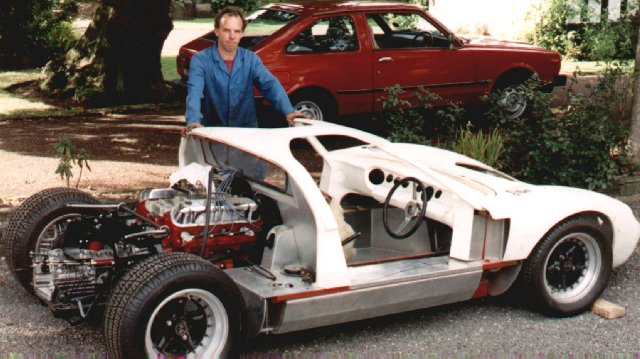  3 years Ali and David Hoskison completely rebuilt a Ford replica GT40